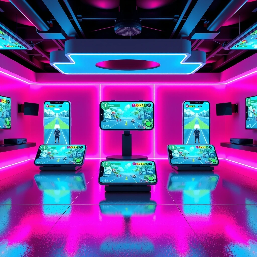 Games portfolio hero background